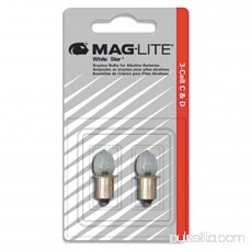 Maglite Replacement Lamp for AA Mini Flashlight, 2/Pack 550129857